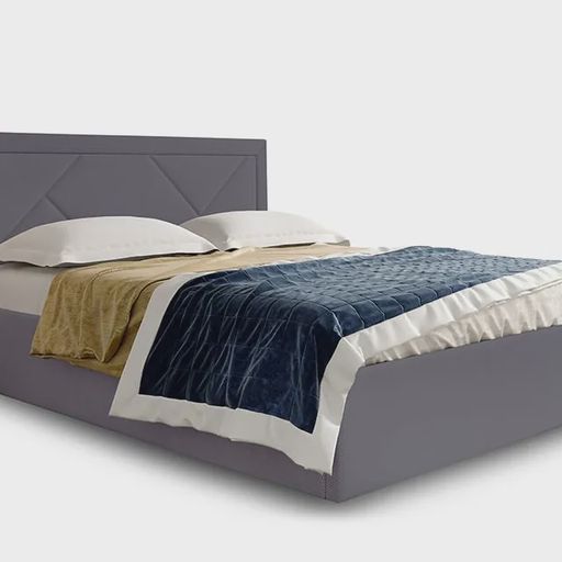 Кровать «Сиеста», альба серая